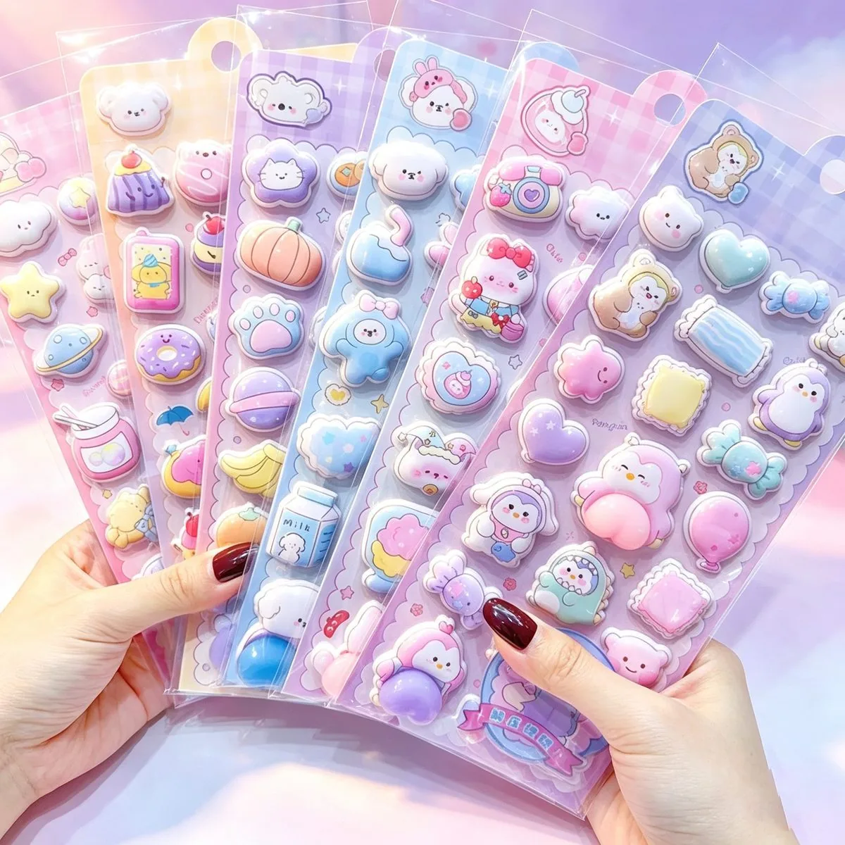 Toy Sticker Custom — PVC Foam Stickers for Blind Boxes, Sticker Books, Toy Factories