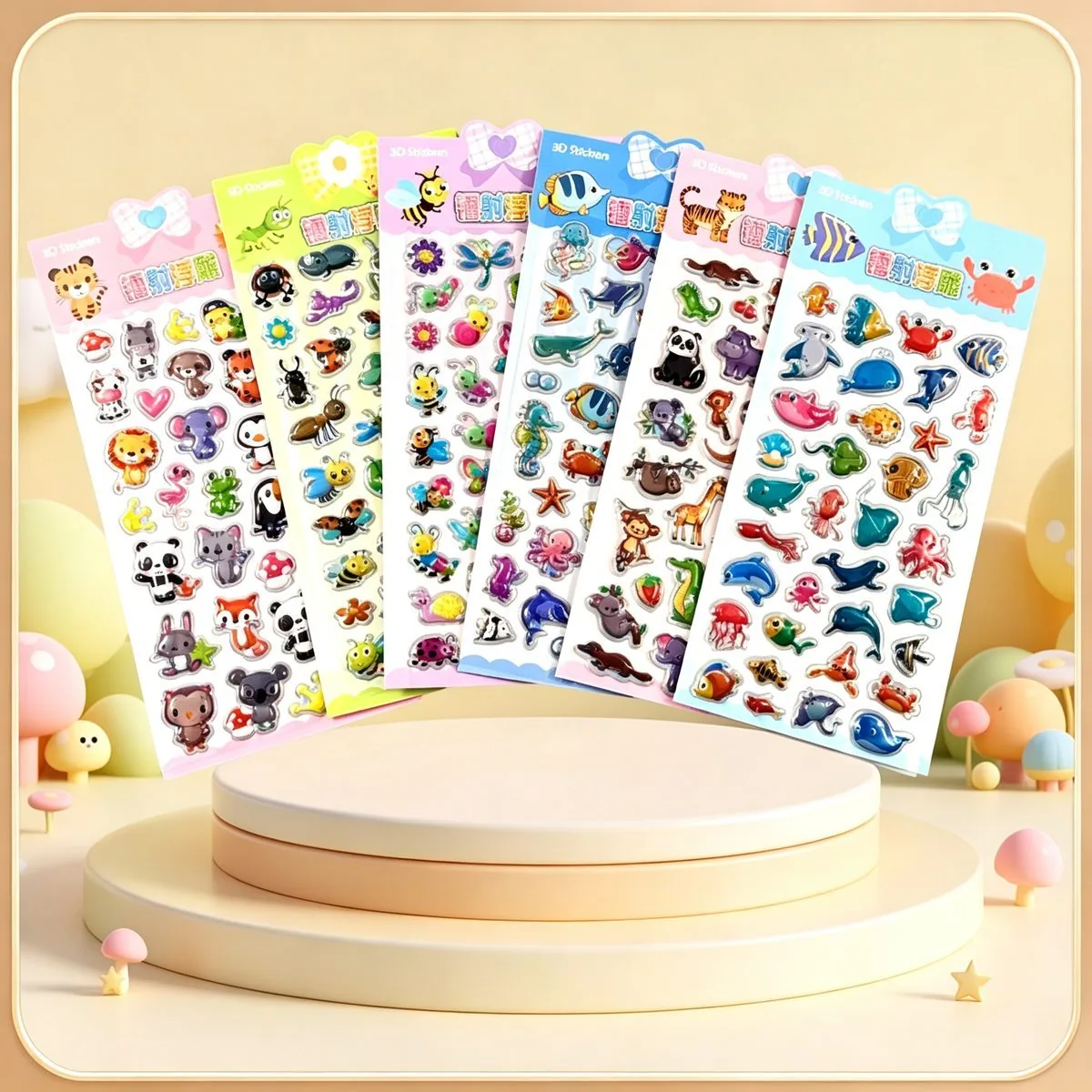 Holographic / Foil Sticker Sheets 3