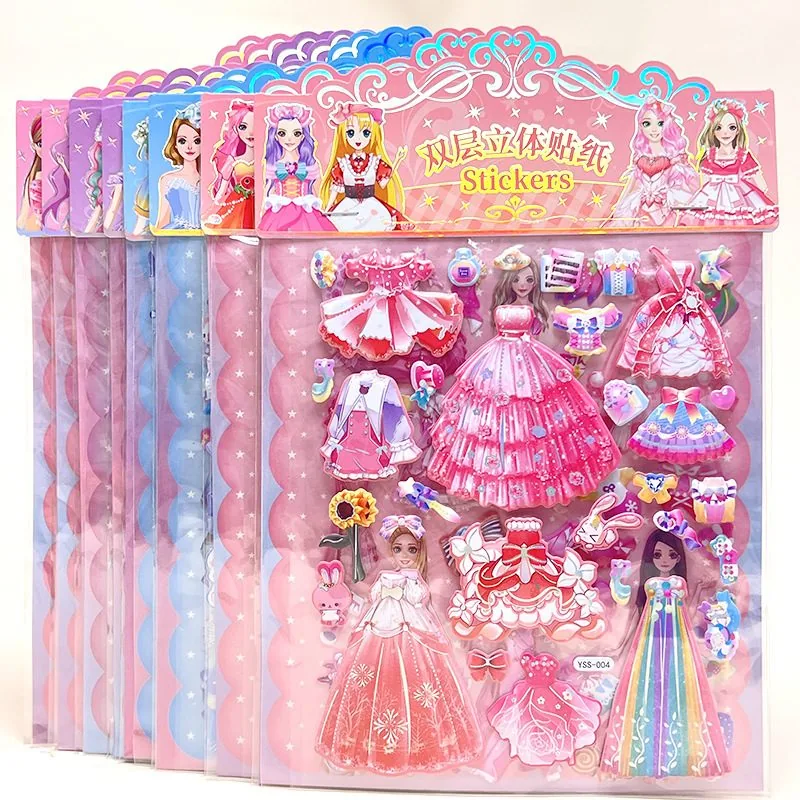 Princess Dress-up Stickers 2